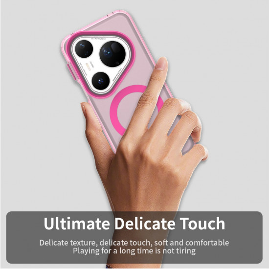 Techsuit CandyCase MagSafe Huawei Pura 80 Ultra Pink