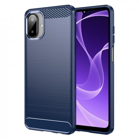 Techsuit Carbon Silicone Samsung Galaxy A07 4G Blue Techsuit Carbon Silicone Samsung Galaxy A07 4G Blue