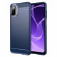 Techsuit Carbon Silicone Samsung Galaxy A07 4G Blue Techsuit Carbon Silicone Samsung Galaxy A07 4G Blue