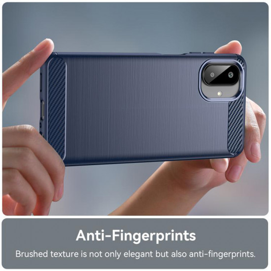 Techsuit Carbon Silicone Samsung Galaxy A07 4G Blue Techsuit Carbon Silicone Samsung Galaxy A07 4G Blue