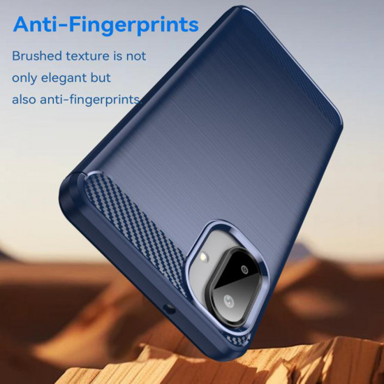 Techsuit Carbon Silicone Samsung Galaxy A07 4G Blue Techsuit Carbon Silicone Samsung Galaxy A07 4G Blue