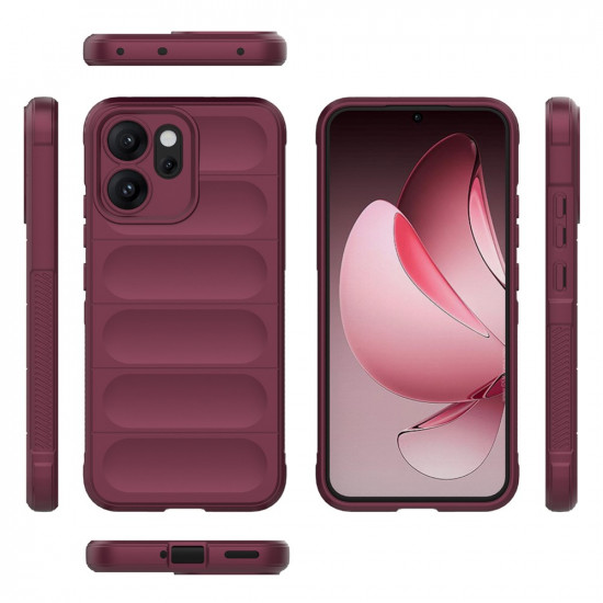 Techsuit Magic Shield Oppo Reno14 F / Reno14 FS 5G Bordeaux Techsuit Magic Shield Oppo Reno14 F / Reno14 FS 5G Bordeaux