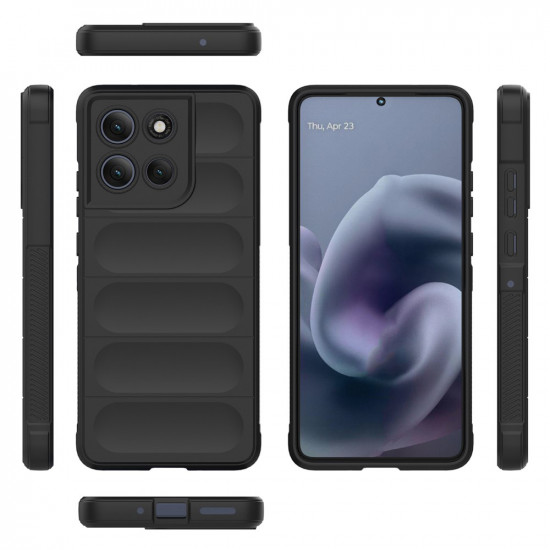 Techsuit Magic Shield Motorola Moto G86 Power Black Techsuit Magic Shield Motorola Moto G86 Power Black