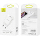 USAMS Wall Charger 1xUSB T18 2,1A white Fast Charging CC075TC01