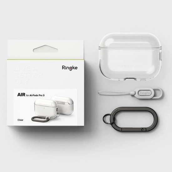 Ringke Protection Case Air Series for AirPods Pro 3 Clear