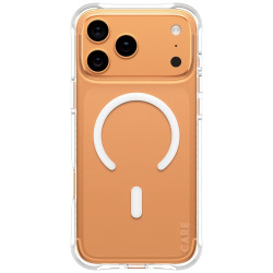 Case CARE by PanzerGlass Fashionable Samba w. White MagSafe for iPhone 17 Pro Max transparent