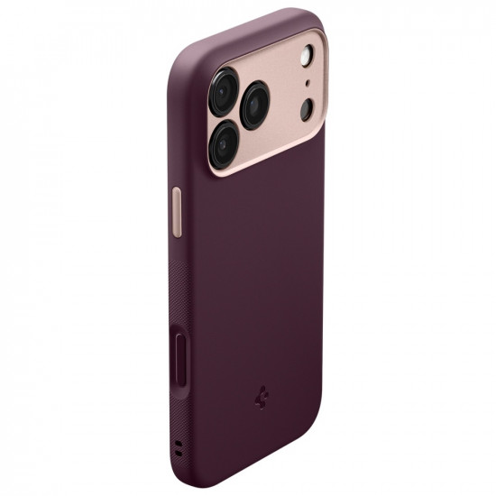 Spigen Nano Pop Mag MagSafe case for iPhone 17 Pro Max burgundy