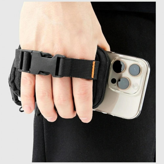 Spigen Snap Zip MagSafe Magnetic Phone Organizer black