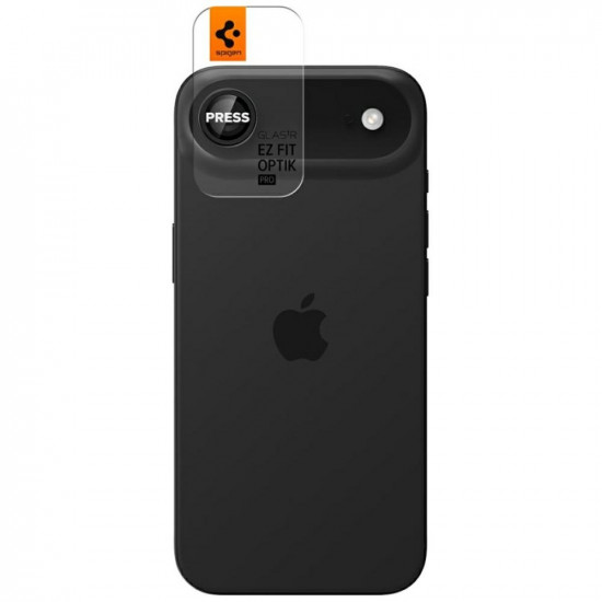 Spigen Optik Pro Glas. TR "EZ FIT" Camera Lens Glass for iPhone Air 2 pcs. Black