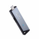 Adata Memory Stick UE800 (AELI UE800 256G CSG) Type C (USB 10Gbps), 256GB, Up to 1,000/950MB/s, Metal Texture Silver