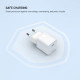 Fixed Wall Charger MIni (FIXCG30M C WH) GaN, Type C, PD 3.0, 30W, Compact Size White Fixed Wall Charger MIni (FIXCG30M C WH) GaN, Type C, PD 3.0, 30W, Compact Size White