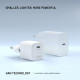 Fixed Wall Charger MIni (FIXCG30M C WH) GaN, Type C, PD 3.0, 30W, Compact Size White Fixed Wall Charger MIni (FIXCG30M C WH) GaN, Type C, PD 3.0, 30W, Compact Size White