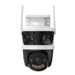 Imou Outdoor Camera Cruiser Triple (IPC S7UP 11M0WED) 3+3+5MP, Wi Fi, 2xSD Card Slot, PT, Night Vision, AOR Mode White