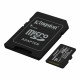 Kingston Memory Card Canvas Select Plus (SDCS3/256GB) MicroSDXC with SD Adapter, 256GB, Class 10, UHS I, U1/U3, A1 Black Kingston Memory Card Canvas Select Plus (SDCS3/256GB) MicroSDXC with SD Adapter, 256GB, Class 10, UHS I, U1/U3, A1 Black