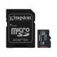 Kingston Memory Card Industrial (SDCIT2/32GB) MicroSDHC with SD Adapter, 32GB, Class 10, UHS I, U3, V30, A1 Black