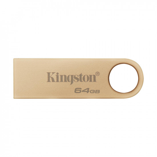 Kingston Memory Stick DataTraveler SE9 G3 (DTSE9G3/64GB) Premium style, USB 3.2 gen 1, 64GB, 220MB/s Read Gold