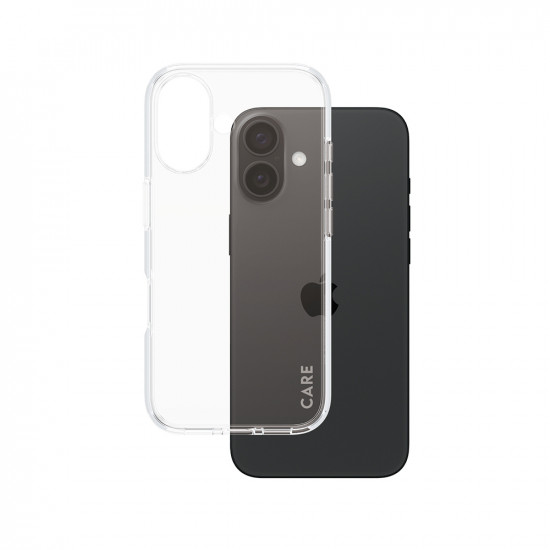 PanzerGlass® CARE Flagship Urban Combat iPhone 16 Clear