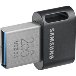 Samsung Memory Stick FIT Plus (MUF 256AB/APC) USB 3.1, 256GB, 400MB/s, Plug in, PC, Notebook, 5 proof Protection Black