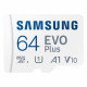 Samsung Memory Card Evo Plus (MB MC64SA/EU) MicroSDXC, 64GB, Class 10, UHS I, U1, V10, A1, 160MB/s, Waterproof White Samsung Memory Card Evo Plus (MB MC64SA/EU) MicroSDXC, 64GB, Class 10, UHS I, U1, V10, A1, 160MB/s, Waterproof White