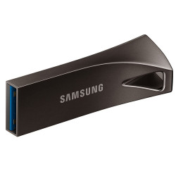 Samsung Memory Stick BAR Plus (MUF 128BE4/APC) USB 3.1, 128GB, 400MB/s, PC, Notebook, 5 proof Protection Titanium Gray