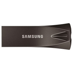 Samsung Memory Stick BAR Plus (MUF 256BE4/APC) USB 3.1, 256GB, 400MB/s, PC, Notebook, 5 proof Protection Titanium Gray