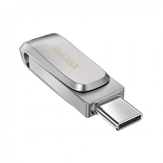SanDisk Memory Stick (SDDDC4 064G G46) USB 3.2 la Type C FlashDrive, 64GB, Read 150MB/s, Write 100MB/s Grey