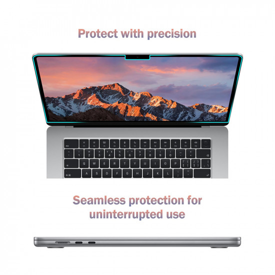 Techsuit VisionProX Anti Blue Light MacBook Pro 14" 2023 Clear