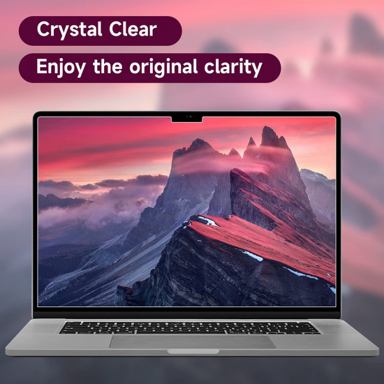 Techsuit VisionProX Anti Blue Light MacBook Pro 16" 2024 Matte Clear