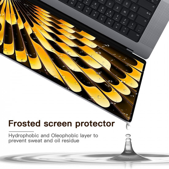 Techsuit VisionProX Anti Blue Light MacBook Air 15" (2023 / 2024) Matte Clear