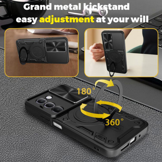 Techsuit CamGuard Pro Xiaomi Redmi 15 4G / Redmi 15 5G Red