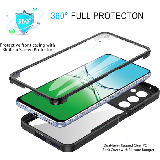 Techsuit ColorVerse 360 Series + Screen Protector Oppo A5 4G / A5 5G Blue Techsuit ColorVerse 360 Series + Screen Protector Oppo A5 4G / A5 5G Blue