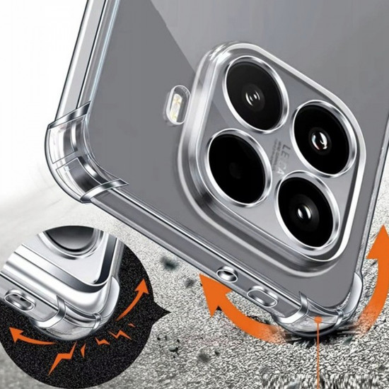 Techsuit Shockproof Clear Silicone Xiaomi 15T Pro Clear Techsuit Shockproof Clear Silicone Xiaomi 15T Pro Clear