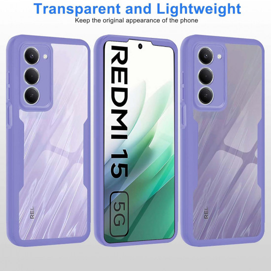 Techsuit ColorVerse 360 Series + Screen Protector Xiaomi Redmi 15 4G / Redmi 15 5G Pink Techsuit ColorVerse 360 Series + Screen Protector Xiaomi Redmi 15 4G / Redmi 15 5G Pink