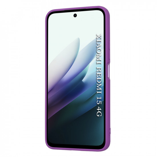 Techsuit SoftFlex Xiaomi Redmi 15 4G / Redmi 15 5G Purple