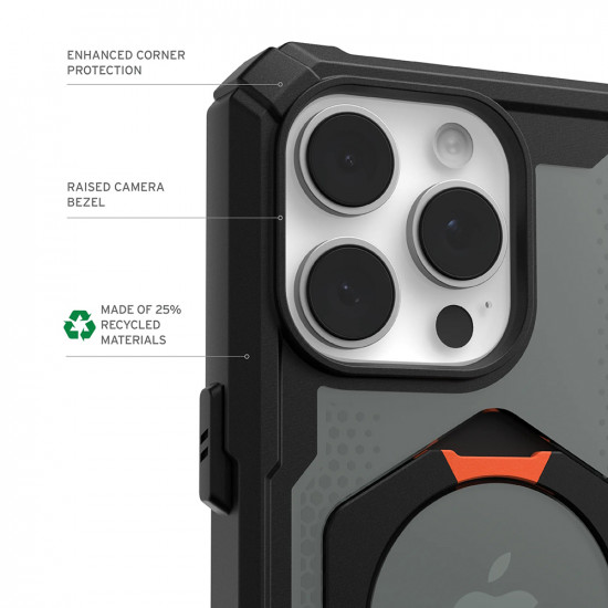 UAG Plasma XTE MagSafe iPhone 17 Pro Black / Orange UAG Plasma XTE MagSafe iPhone 17 Pro Black / Orange