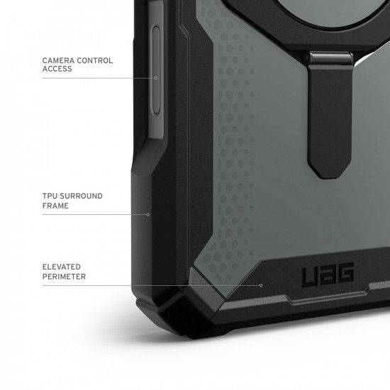 UAG Plasma XTE MagSafe iPhone 17 Pro Black / Orange UAG Plasma XTE MagSafe iPhone 17 Pro Black / Orange