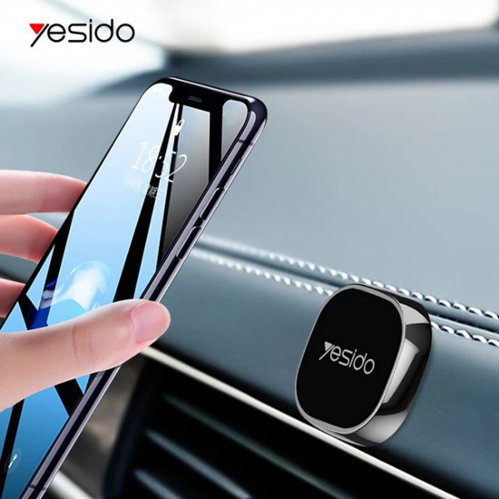 Yesido  Car Holder (C81)  Magnetic Grip, Multipurpose Features, for Dashboard  Space Gray