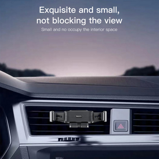 Yesido  Car Holder (C166)  Gravity Grip for Air Vent  Black