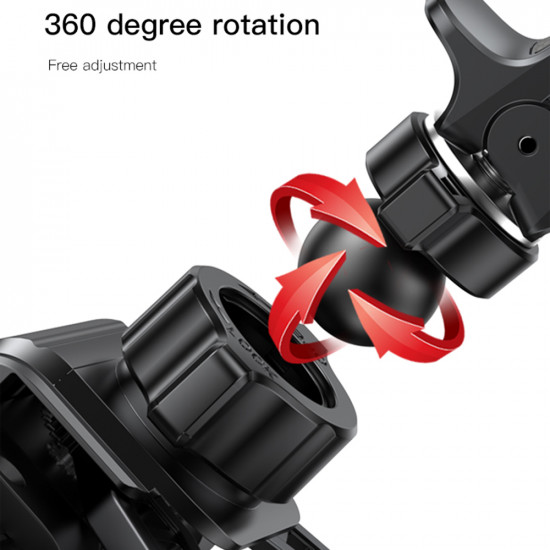 Yesido  Car Holder (C166)  Gravity Grip for Air Vent  Black