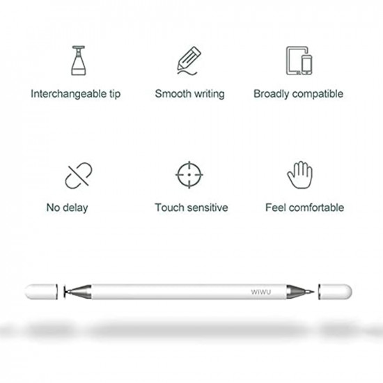 Yesido  Stylus Pen (ST04)  Passive, Aluminum Alloy, Android, iOS, Microsoft  White