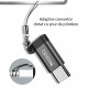 Yesido  OTG Adapter (GS04)  Micro USB to Type C, Plug & Play, 480Mbps  Black