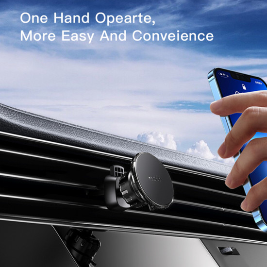 Yesido  Car Holder (C160)  for Dashboard, Air Vent, 360 Degree Multi Angle Adjustment  Black
