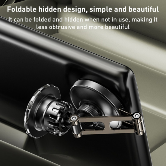 Yesido Car Holder (C198) Magnetic Grip, Telescopic, for Dashboard and Display Grey Yesido Car Holder (C198) Magnetic Grip, Telescopic, for Dashboard and Display Grey