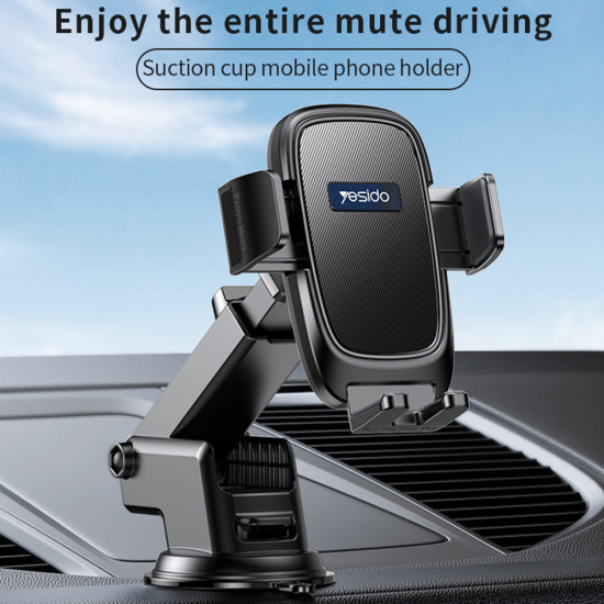 Yesido Car Holder (C262) Gravity Grip, for Dashboard and Windshield Black Yesido Car Holder (C262) Gravity Grip, for Dashboard and Windshield Black