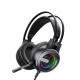 Yesido  Wired Headphones (EK02)  for Gaming, Jack 3.5mm, with Microphone, RGB LED Lights  Black