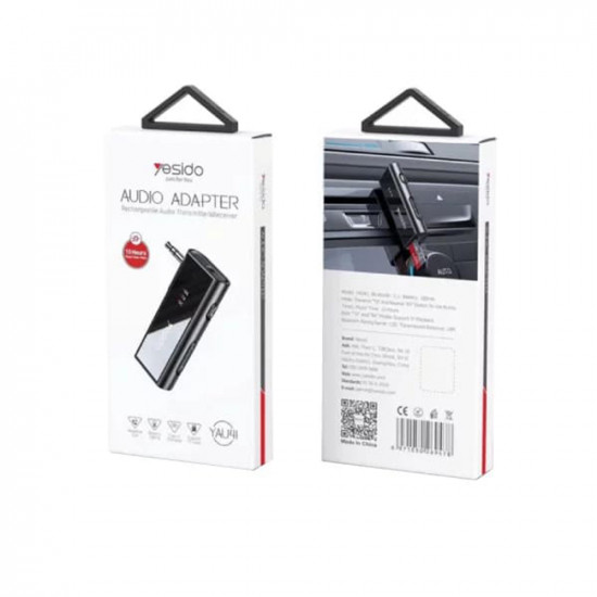 Yesido  Audio Adapter (YAU41)  Handsfree Call, TF Card  Black