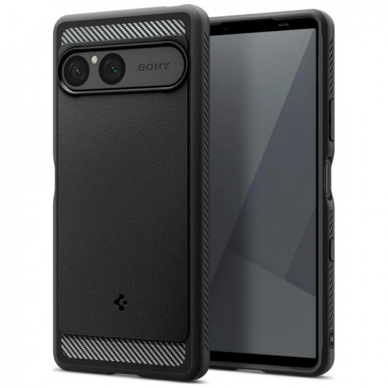 Spigen Rugged Armor Case for Sony Xperia 10 VII black