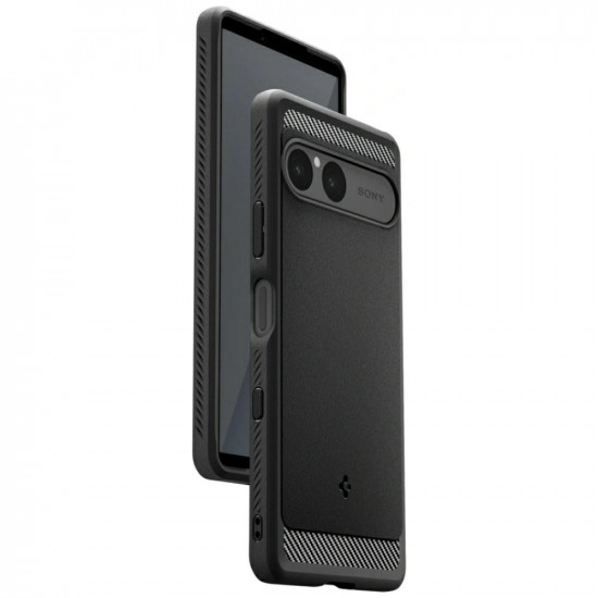 Spigen Rugged Armor Case for Sony Xperia 10 VII black