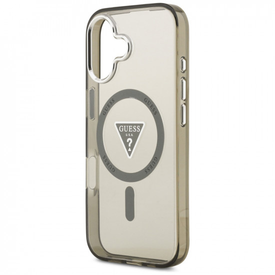 Guess IML Gradient Triangle Logo MagSafe case for iPhone 17 khaki Guess IML Gradient Triangle Logo MagSafe case for iPhone 17 khaki