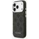 Guess Peony Hot Stamp Script MagSafe Case for iPhone 17 Pro Black